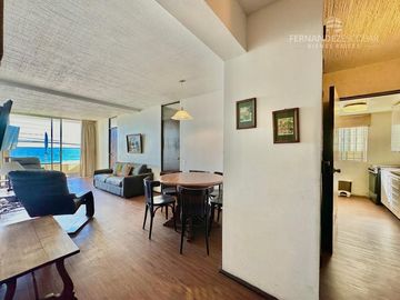 REÑACA - VENDE DEPTO 3D 2B 1E BODEGA - FRENTE A LA PLAYA