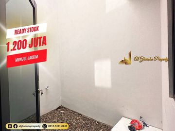 JUAL CEPAT RUMAH BARU 3 KT SIAP HUNI AKSES ST.LRT CIRACAS, TOL CIBUBUR, SHM, BATA MERAH