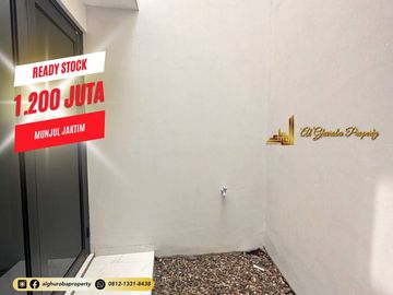 JUAL CEPAT RUMAH BARU 3 KT SIAP HUNI AKSES ST.LRT CIRACAS, TOL CIBUBUR, SHM, BATA MERAH