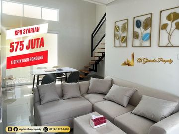 KPR SYARIAH DP 10% RUMAH MODERN SIAP HUNI MEZZANIINE LUAS DI SELATAN JAKARTA DEKAT PAMULANG 500 JUTA-AN