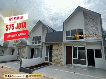 KPR SYARIAH DP 10% RUMAH MODERN SIAP HUNI MEZZANIINE LUAS DI SELATAN JAKARTA DEKAT PAMULANG 500 JUTA-AN
