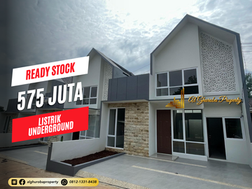 KPR SYARIAH DP 10% RUMAH MODERN SIAP HUNI MEZZANIINE LUAS DI SELATAN JAKARTA DEKAT PAMULANG 500 JUTA-AN