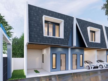 INVESTASI RUMAH 2 LANTAI, 15 MNT KE ST. MRT LEBAK BULUS, SHM 700 JT FREE BIAYA