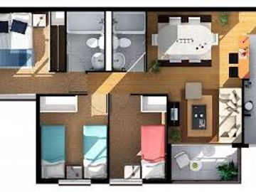 Buen Depto Amplio como Nuevo, 3D 2D con Estacionamiento y Bodega
