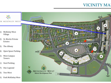 1 Bedroom Condo for sale in Park Mckinley West Tower C, BGC Bonifacio Global City, Taguig City, Metro Manila