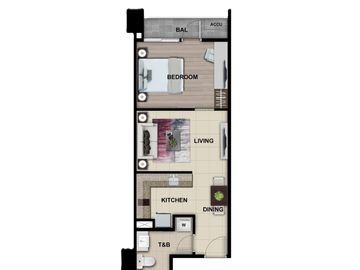 1 Bedroom Condo for sale in Park Mckinley West Tower C, BGC Bonifacio Global City, Taguig City, Metro Manila