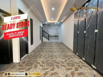 RUMAH 3 LANTAI MEWAH MURAH SIAP HUNI PEJATEN PASAR MINGGU DEKAT PANCORAN KALIBATA