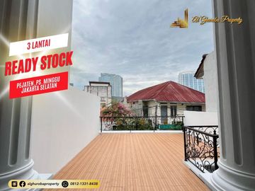 RUMAH 3 LANTAI MEWAH MURAH SIAP HUNI PEJATEN PASAR MINGGU DEKAT PANCORAN KALIBATA