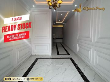 RUMAH 3 LANTAI MEWAH MURAH SIAP HUNI PEJATEN PASAR MINGGU DEKAT PANCORAN KALIBATA