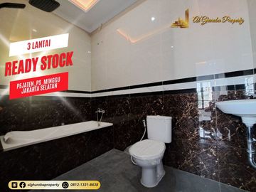 RUMAH 3 LANTAI MEWAH MURAH SIAP HUNI PEJATEN PASAR MINGGU DEKAT PANCORAN KALIBATA