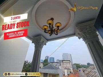 RUMAH 3 LANTAI MEWAH MURAH SIAP HUNI PEJATEN PASAR MINGGU DEKAT PANCORAN KALIBATA
