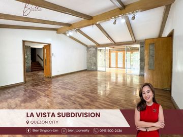 La Vista Well Maintained House for Sale in Quezon City