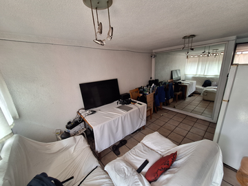 Departamento en condominio en venta de 46 m2 de construcción.