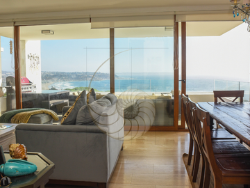 Departamento en venta Costa Cachagua vista al mar