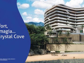 Departamentos en venta frente al mar, en la cruz de Huanacaxtle, Bucerias, Nayarit