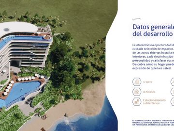 Departamentos en venta frente al mar, en la cruz de Huanacaxtle, Bucerias, Nayarit