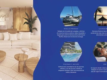Departamentos en venta frente al mar, en la cruz de Huanacaxtle, Bucerias, Nayarit