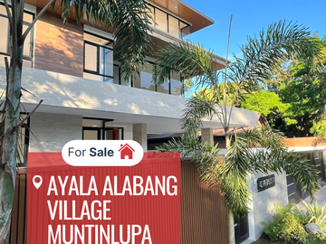 FOR SALE! House and Lot with Swimming Pool in Ayala Alabang Village, Muntinlupa City