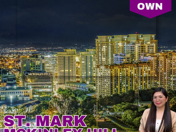 Rent To Own 1 Bedroom Unit in St. Mark Residence McKinley Hill BGC
