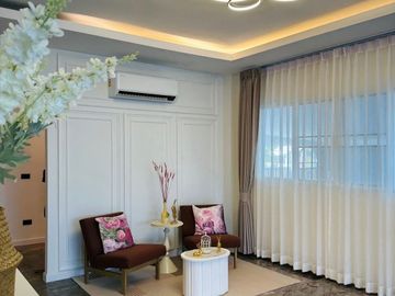 Pool villa for sale at Hang Dong in a hi-end village, decorated in modern luxury style.