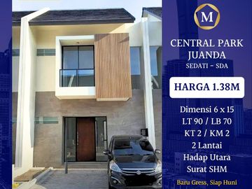 Dijual Rumah Central Park Juanda Sedati Sidoarjo Murah Strategis Dekat Bandara Kuliner Aloha CiTo Mall