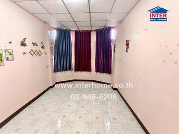 2-storey townhouse, 18 sq m, P.K. Garden Village, Pracha Uthit 90, Soi 9, Pracha Uthit 90 Soi, Kanchanaphisek Road, Pracha Uthit Road, Phra Samut Ched