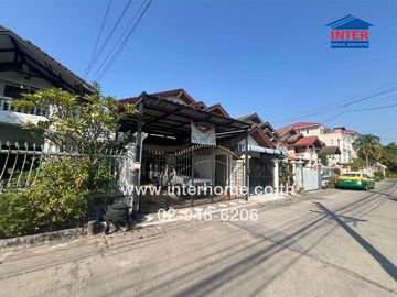2-storey detached house, 60 sq.w., Petchphailin Village 2, near Top Charoen Optical Shop, Soi Khubon 27, Intersection 28, Ram Intra Road, Khubon Road,