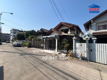 2-storey detached house, 60 sq.w., Petchphailin Village 2, near Top Charoen Optical Shop, Soi Khubon 27, Intersection 28, Ram Intra Road, Khubon Road,