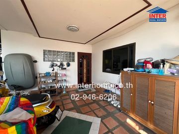 2-storey detached house, 60 sq.w., Petchphailin Village 2, near Top Charoen Optical Shop, Soi Khubon 27, Intersection 28, Ram Intra Road, Khubon Road,