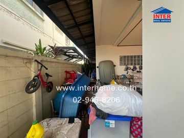2-storey detached house, 60 sq.w., Petchphailin Village 2, near Top Charoen Optical Shop, Soi Khubon 27, Intersection 28, Ram Intra Road, Khubon Road,