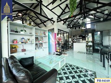 ขายบ้านเดี่ยวสร้างเอง ติดถนนบางนาตราด บางประกง