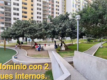 Venta de Departamento con Balcon, El Agustino, Av Los Nogales