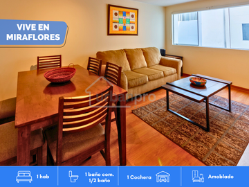 Dpto Amoblado cerca Av. Larco / Incluye Cochera / Precio Negociable