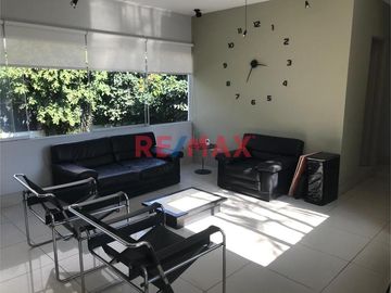 ¡¡ Excelente Oportunidad !! ¡¡ Alquiler De Bonito Departamento Flat De 160 M2. Listo Para Mudarte Muy Bien Ubicado En La Calle 30 De Zona Residencial