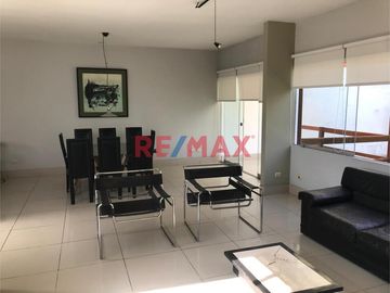 ¡¡ Excelente Oportunidad !! ¡¡ Alquiler De Bonito Departamento Flat De 160 M2. Listo Para Mudarte Muy Bien Ubicado En La Calle 30 De Zona Residencial