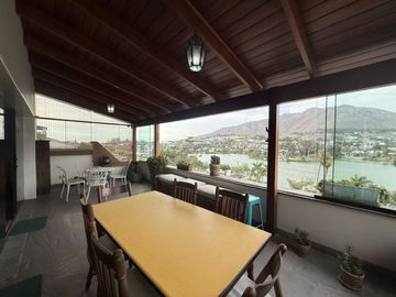 Alquilo Departamento amoablado  con vista a La Laguna