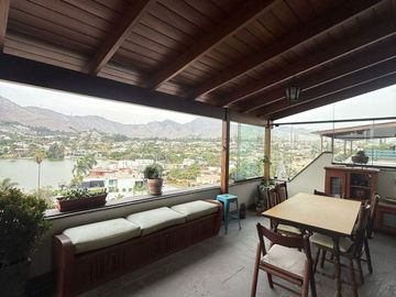 Alquilo Departamento amoablado  con vista a La Laguna