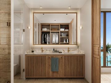 Vive el lujo frente al mar en Telchac Puerto - Departamento de 3 habitaciones y 3 baños