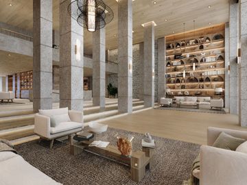 Vive el lujo frente al mar en Telchac Puerto - Departamento de 3 habitaciones y 3 baños