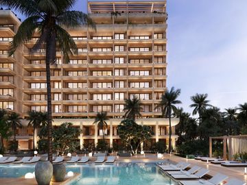 Vive el lujo frente al mar en Telchac Puerto - Departamento de 3 habitaciones y 3 baños