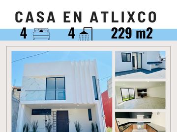Casa Nueva en Venta en Atlixco, Puebla