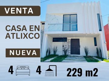 Casa Nueva en Venta en Atlixco, Puebla