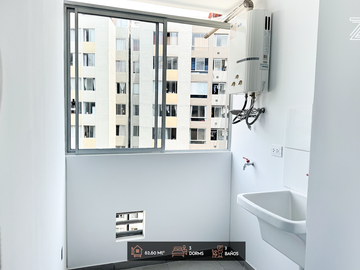 DEPARTAMENTO DE 3 HABITACIONES EN EL AGUSTINO