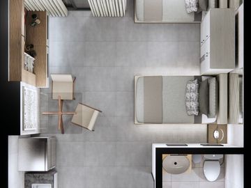 Studio Condominium Unit in MegaTower Residences VII, Baguio City