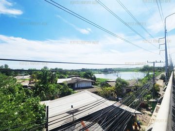 ขาย ที่ดินเปล่า 107 ไร่ ติดถนนบางนาตราด สีส้มลายจุดขาว ใกล้แม่น้ำบางปะกง