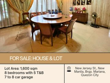 FOR SALE House and Lot located at New Manila, Brgy. Mariana, Quezon City