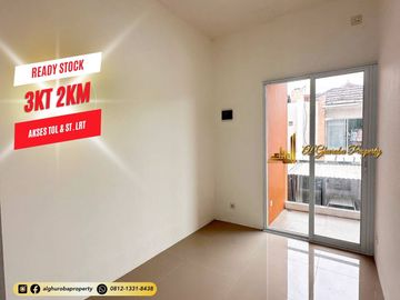 RUMAH SIAP HUNI 800 JUTA-AN SHM 3KT AKSES JL. DR. RATNA JATIKRAMAT, TOL & STASIUN LRT CIKUNIR