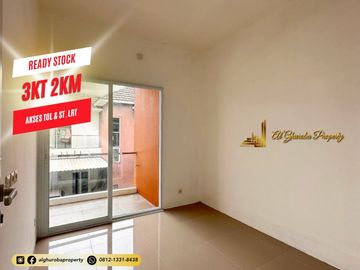 RUMAH SIAP HUNI 800 JUTA-AN SHM 3KT AKSES JL. DR. RATNA JATIKRAMAT, TOL & STASIUN LRT CIKUNIR