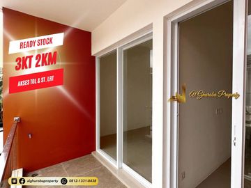RUMAH SIAP HUNI 800 JUTA-AN SHM 3KT AKSES JL. DR. RATNA JATIKRAMAT, TOL & STASIUN LRT CIKUNIR