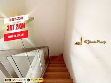 RUMAH SIAP HUNI 800 JUTA-AN SHM 3KT AKSES JL. DR. RATNA JATIKRAMAT, TOL & STASIUN LRT CIKUNIR